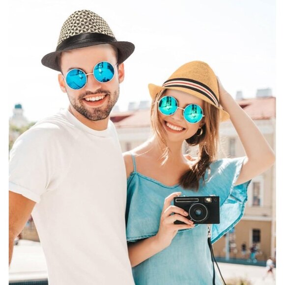 Ultrafun Straw Fedora Hat Beige Summer Beach Travel Hat Uni preowned - Picture 9 of 10